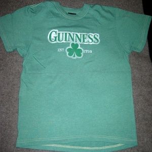 Official GUINNESS S/S T-Shirt LARGE Irish beer